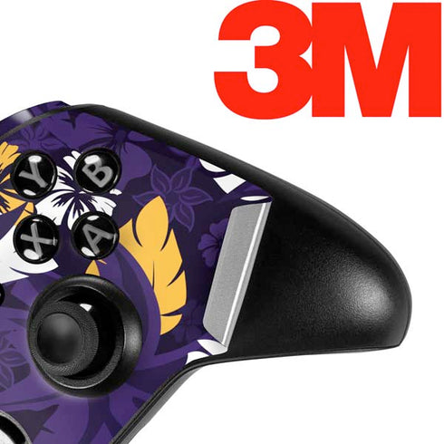 NFL Minnesota Vikings Tropical Print Xbox One Elite Controller Skin