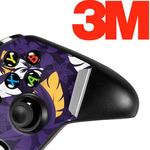 NFL Minnesota Vikings Tropical Print Xbox One S Controller Skin