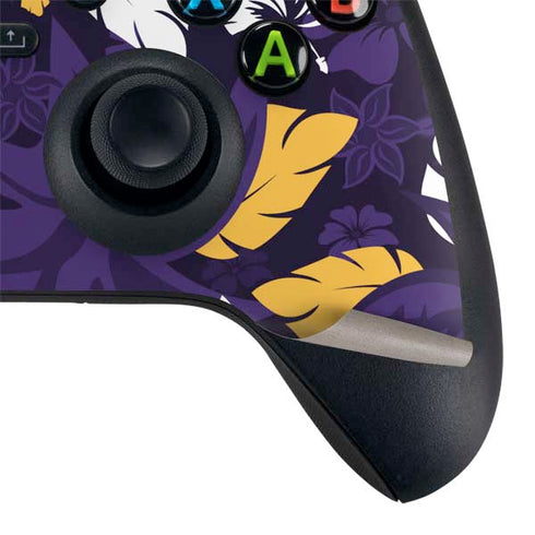 NFL Minnesota Vikings Tropical Print Xbox Series X Bundle Skin