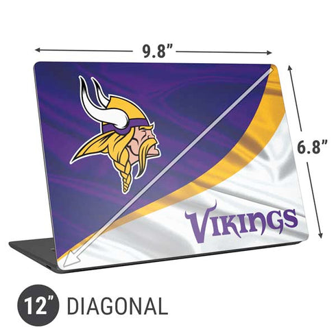 NFL Minnesota Vikings Universal Laptop 12in (9.8 x 6.8in) Skin