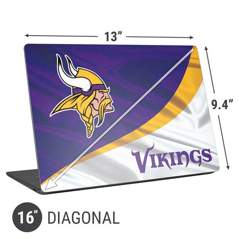 NFL Minnesota Vikings Universal Laptop 16in (13 x 9.4in) Skin
