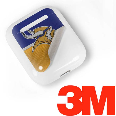 NFL Minnesota Vikings Vintage Apple AirPods Skin