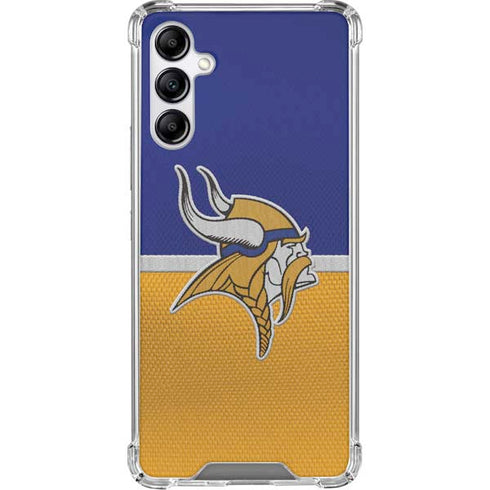 NFL Minnesota Vikings Vintage Galaxy A15 5G Clear Case
