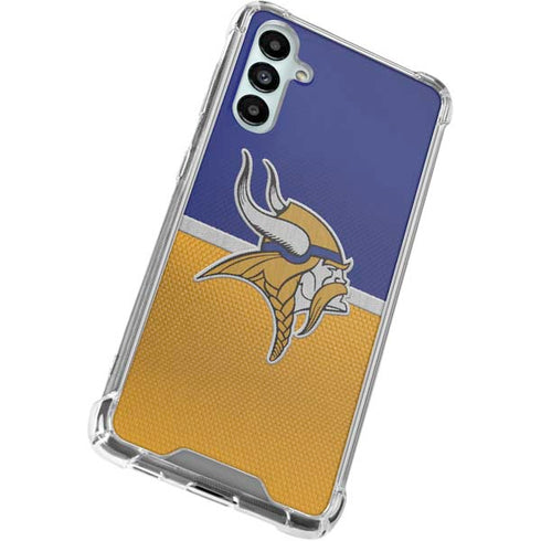 NFL Minnesota Vikings Vintage Galaxy A15 5G Clear Case