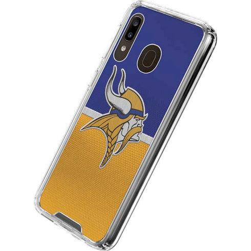 NFL Minnesota Vikings Vintage Galaxy A30 Clear Case