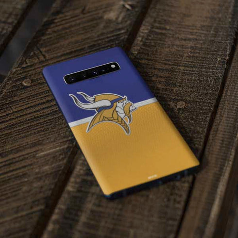 NFL Minnesota Vikings Vintage Galaxy S10 Skin