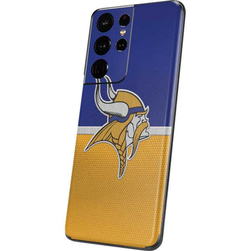 NFL Minnesota Vikings Vintage Galaxy S21 Ultra 5G Skin