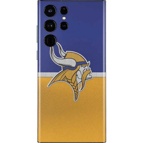 NFL Minnesota Vikings Vintage Galaxy S22 Ultra Skin