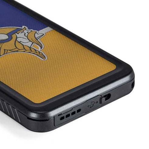 NFL Minnesota Vikings Vintage Galaxy S23 Plus Waterproof Case