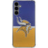 NFL Minnesota Vikings Vintage Galaxy S24 Plus Clear Case