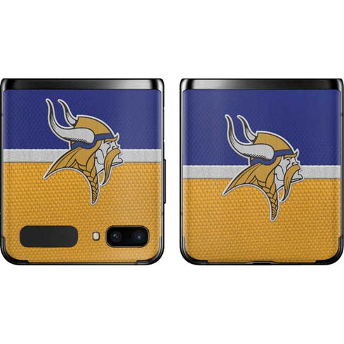 NFL Minnesota Vikings Vintage Galaxy Z Flip Skin