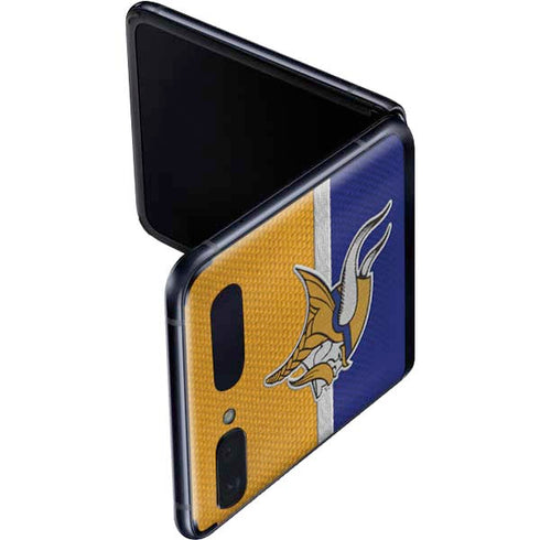 NFL Minnesota Vikings Vintage Galaxy Z Flip Skin