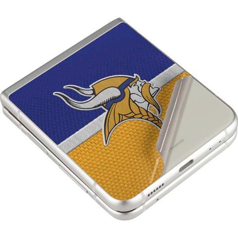 NFL Minnesota Vikings Vintage Galaxy Z Flip3 5G Skin