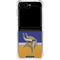 NFL Minnesota Vikings Vintage Galaxy Z Flip5 5G Clear Case