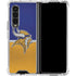 NFL Minnesota Vikings Vintage Galaxy Z Fold4 5G Clear Case