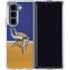 NFL Minnesota Vikings Vintage Galaxy Z Fold5 5G Clear Case