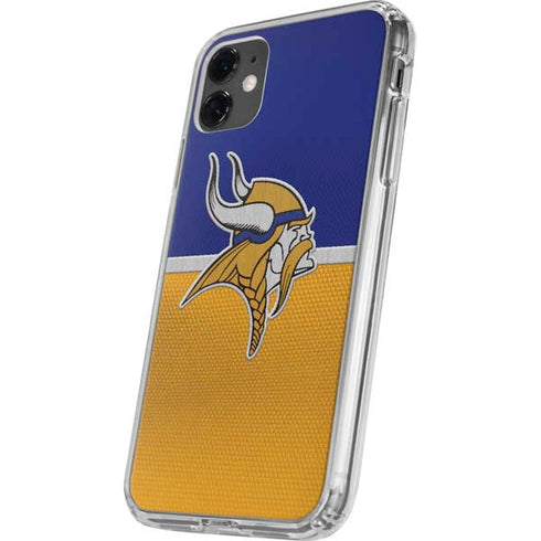 NFL Minnesota Vikings Vintage iPhone 11 Clear Case