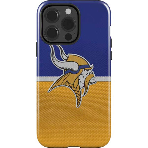 NFL Minnesota Vikings Vintage iPhone 15 Pro Impact Case