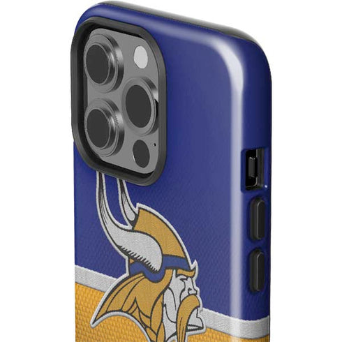 NFL Minnesota Vikings Vintage iPhone 15 Pro Impact Case