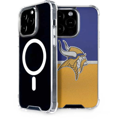 NFL Minnesota Vikings Vintage iPhone 15 Pro MagSafe Case