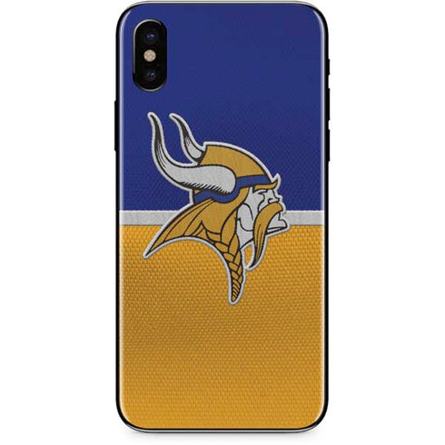 NFL Minnesota Vikings Vintage iPhone X Skin