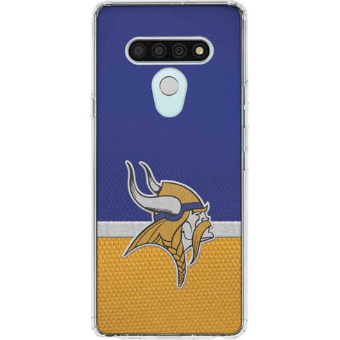 NFL Minnesota Vikings Vintage LG Stylo 6 Clear Case