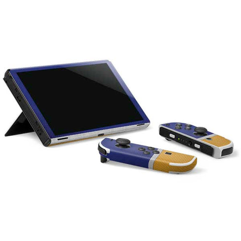 NFL Minnesota Vikings Vintage Nintendo Switch OLED (2021) Skin