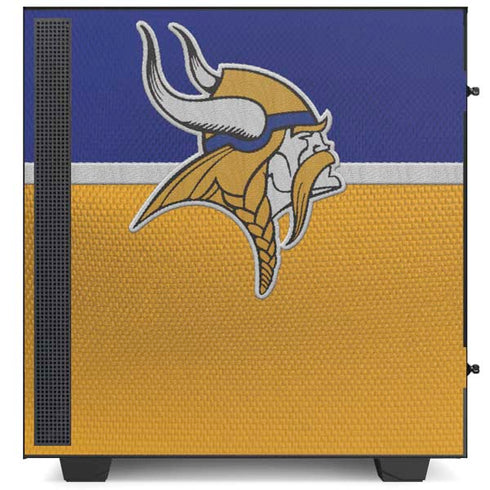 NFL Minnesota Vikings Vintage NZXT H510 Compact ATX Mid-Tower Case Skin