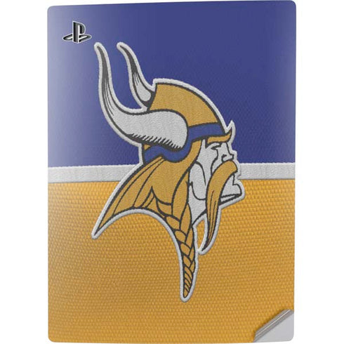 NFL Minnesota Vikings Vintage PS5 Digital Edition Console Skin