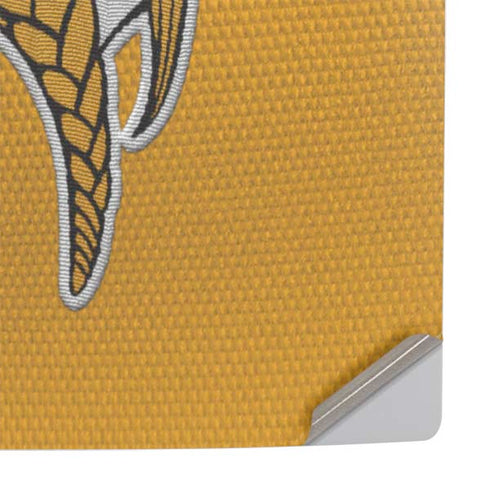 NFL Minnesota Vikings Vintage PS5 Slim Disk Console Skin