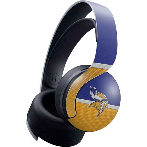 NFL Minnesota Vikings Vintage PULSE 3D Wireless Headset for PS5 Skin