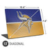 NFL Minnesota Vikings Vintage Universal Laptop 13in (10.6 x 7.6in) Skin