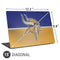 NFL Minnesota Vikings Vintage Universal Laptop 15in (12.2 x 8.8in) Skin