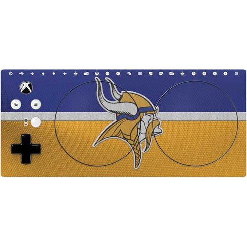 NFL Minnesota Vikings Vintage Xbox Adaptive Controller Skin