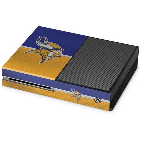 NFL Minnesota Vikings Vintage Xbox One Console Skin