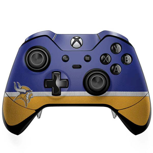 NFL Minnesota Vikings Vintage Xbox One Elite Controller Skin