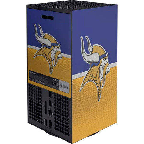NFL Minnesota Vikings Vintage Xbox Series X Bundle Skin
