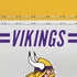 NFL Minnesota Vikings White Striped Nintendo 2DS XL (2017) Skin