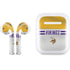 NFL Minnesota Vikings White Striped Apple AirPods Skin