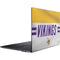 NFL Minnesota Vikings White Striped Ativ Book 9 (15.6in 2014) Skin