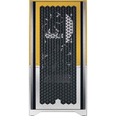 NFL Minnesota Vikings White Striped Corsair 4000D Tempered Glass Mid-Tower ATX Case Skin