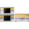 NFL Minnesota Vikings White Striped DS Lite Skin