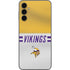 NFL Minnesota Vikings White Striped Galaxy A14 5G Skin