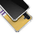 NFL Minnesota Vikings White Striped Galaxy A54 5G Clear Case