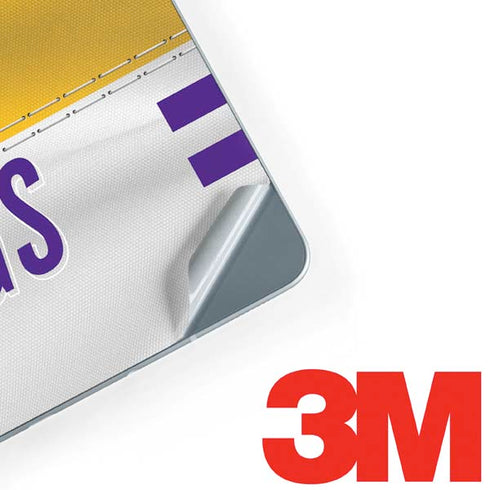 NFL Minnesota Vikings White Striped Galaxy Book 12in Skin