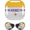 NFL Minnesota Vikings White Striped Galaxy Buds Pro Skin