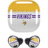 NFL Minnesota Vikings White Striped Galaxy Buds Pro Skin