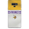NFL Minnesota Vikings White Striped Galaxy Note 9 Skin