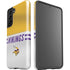 NFL Minnesota Vikings White Striped Galaxy S21 5G Pro Case