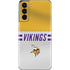NFL Minnesota Vikings White Striped Galaxy S21 5G Skin